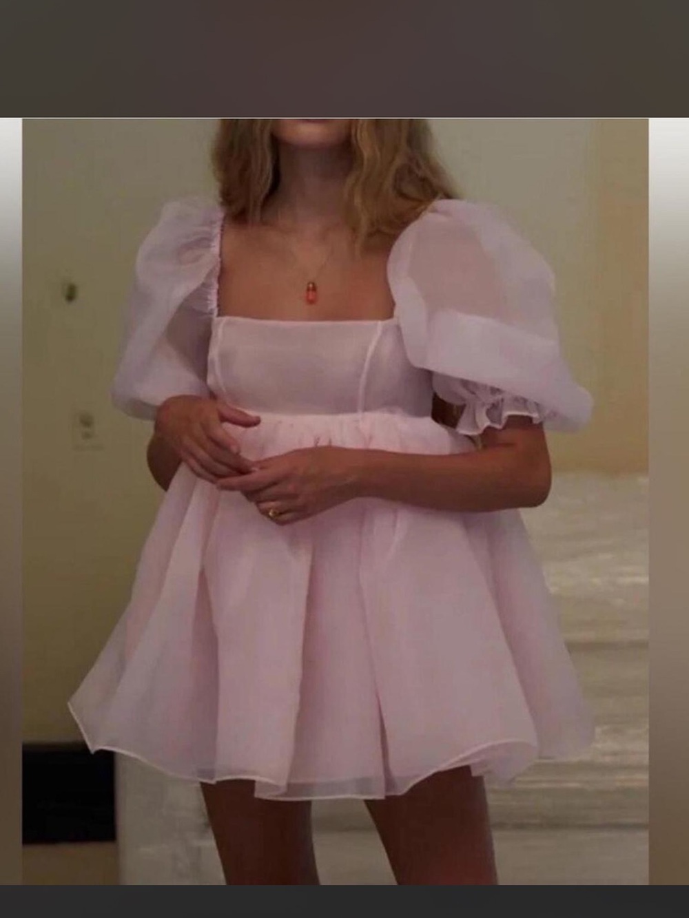 Women’s cotton candy bubble dress